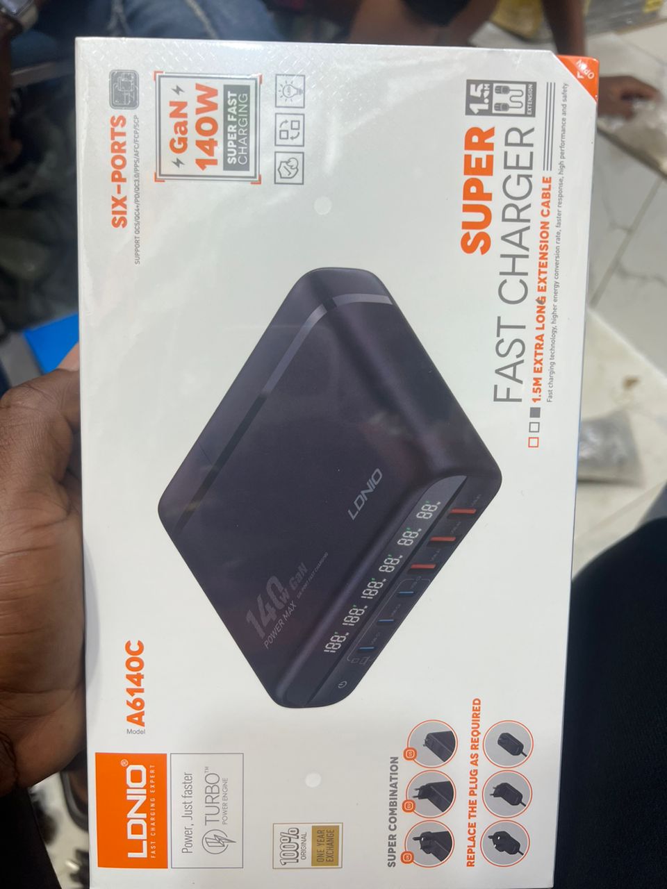 140W GaN Super Fast Desktop Charger A6140C