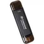 Transcend 1TB ESD310 USB 3.2 Gen 2 Portable SSD (Black) Up to 1050 MB/s 3D NAND