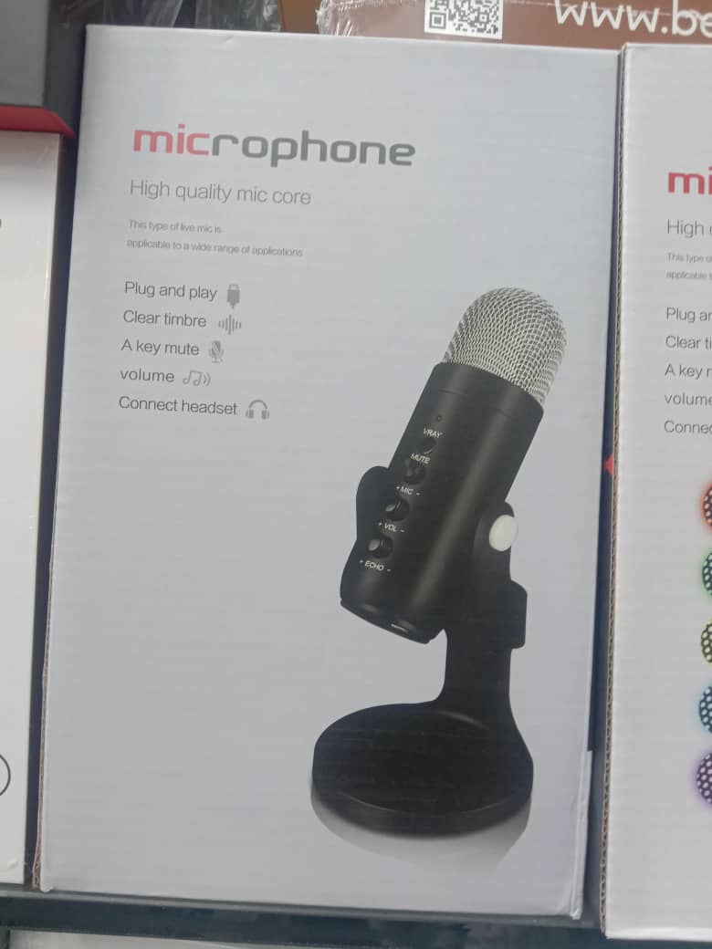 JD 900 CARDIOID CONDENSER MICROPHONE PLUG & PLAY WITH USB 3.5MM