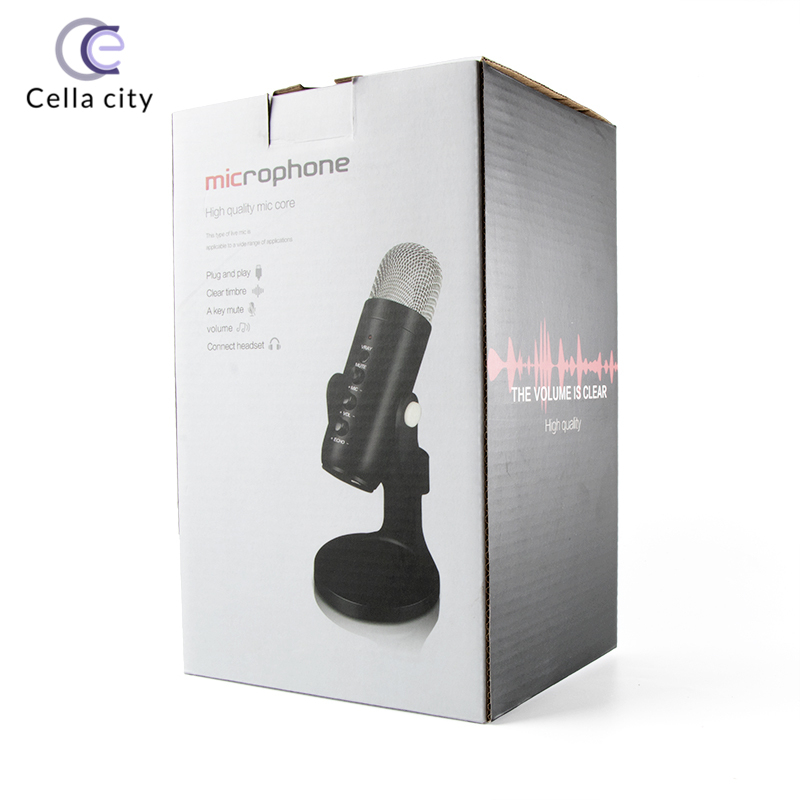 JD 900 CARDIOID CONDENSER MICROPHONE PLUG & PLAY WITH USB 3.5MM