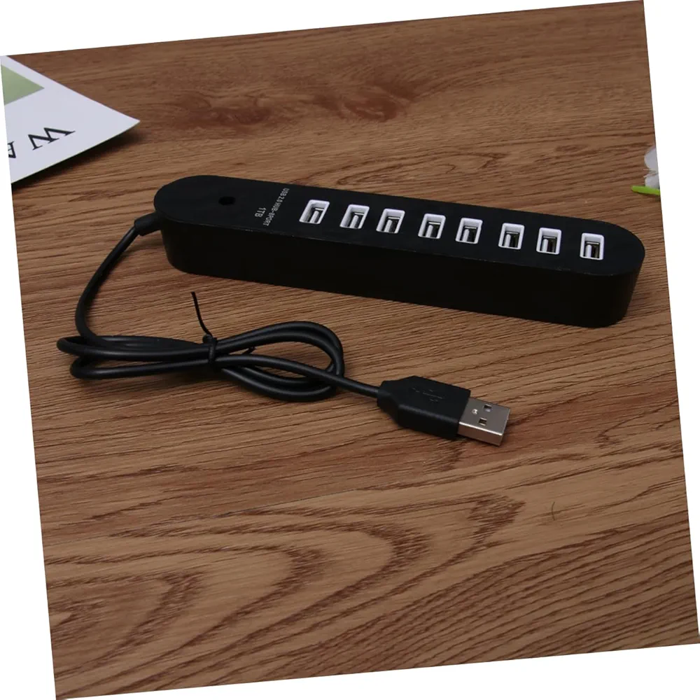 Mikikit 8 port high speed USB splitter extension for  PC