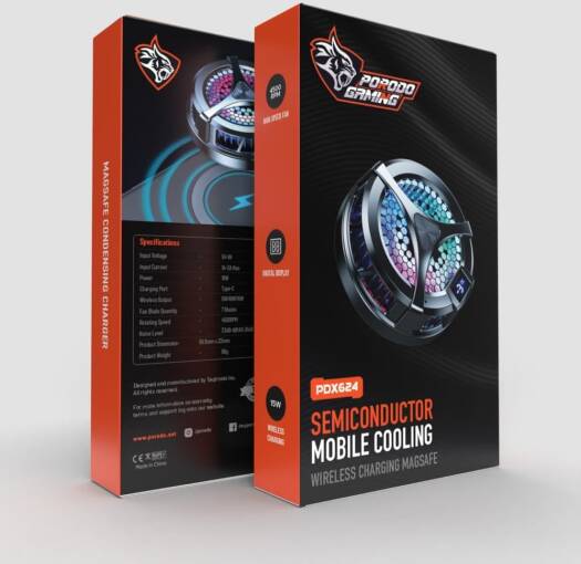 Porodo Gaming Magfit Condensing Charger 15W w/Type-C Port 