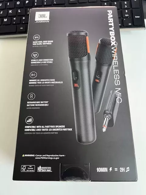 Partybox wireless mic 