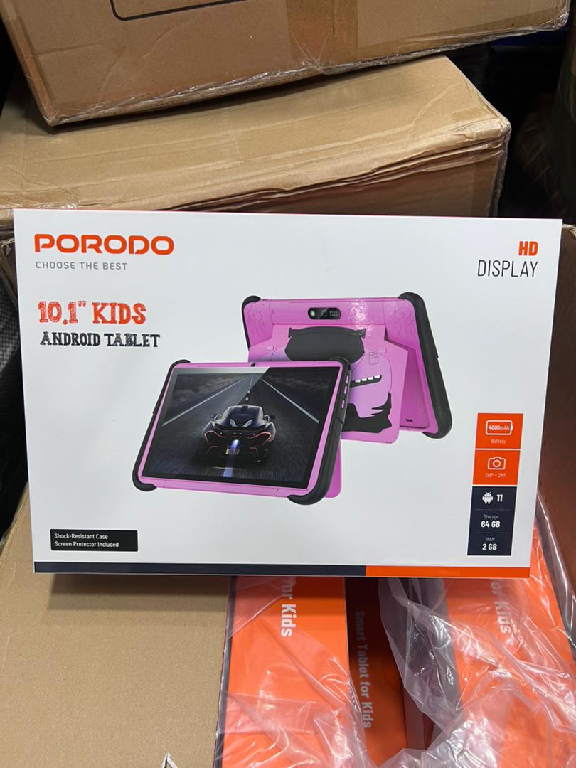 PORODO 10.1" KIDS ANDROID TABLET
