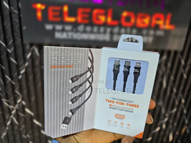 Ldnio 100W Lc97u Fast Charging Cable Two