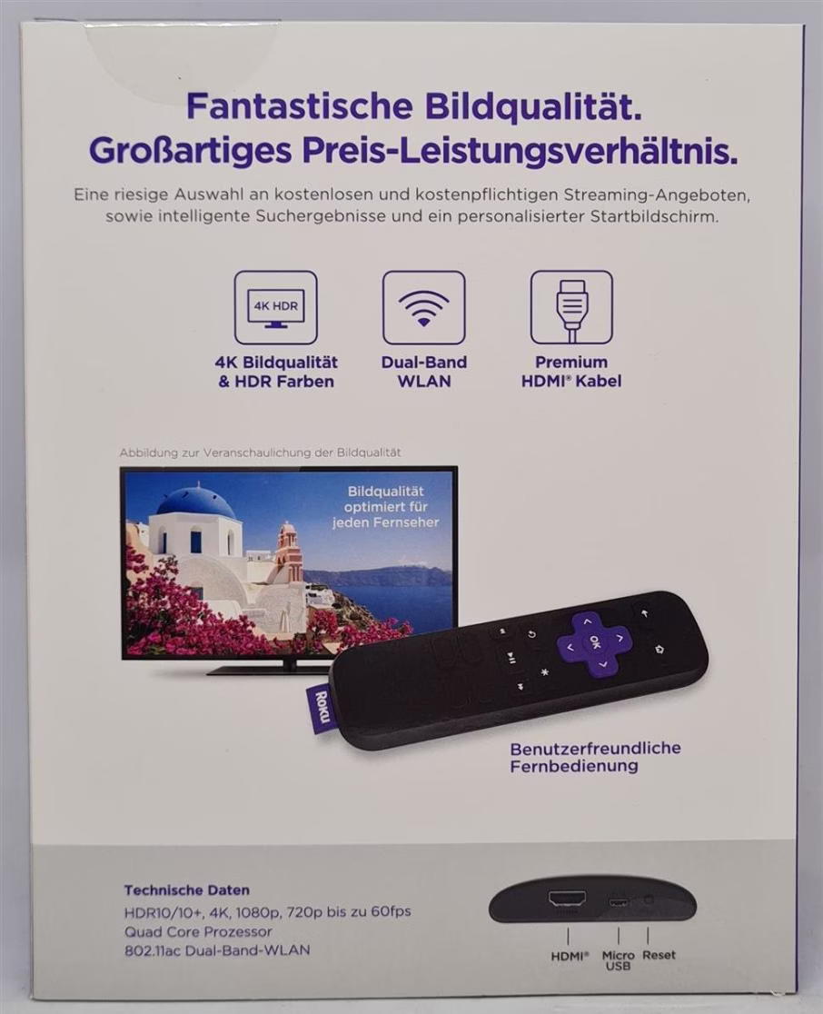 Roku Express 4K 2021 | Streaming Media Player HD 4K +