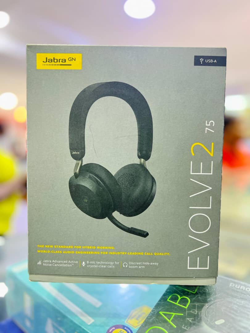  Jabra Evolve2 75 wireless headphone 