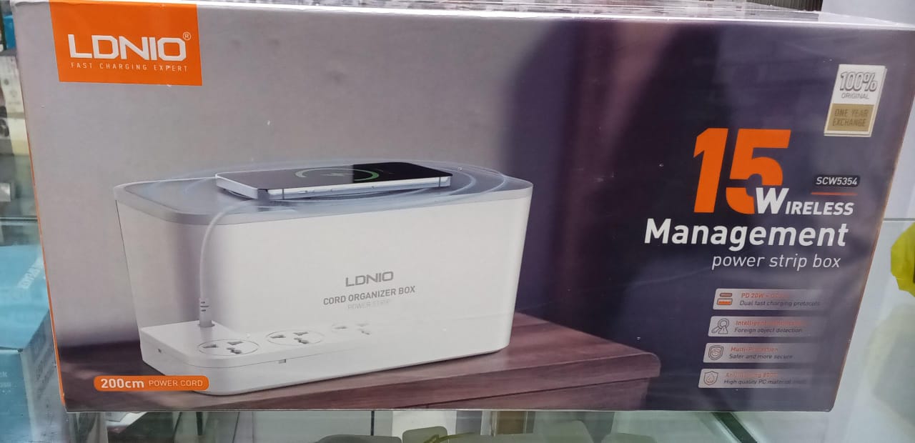 Ldnio Scw5354 Cord Organizer Strip Box