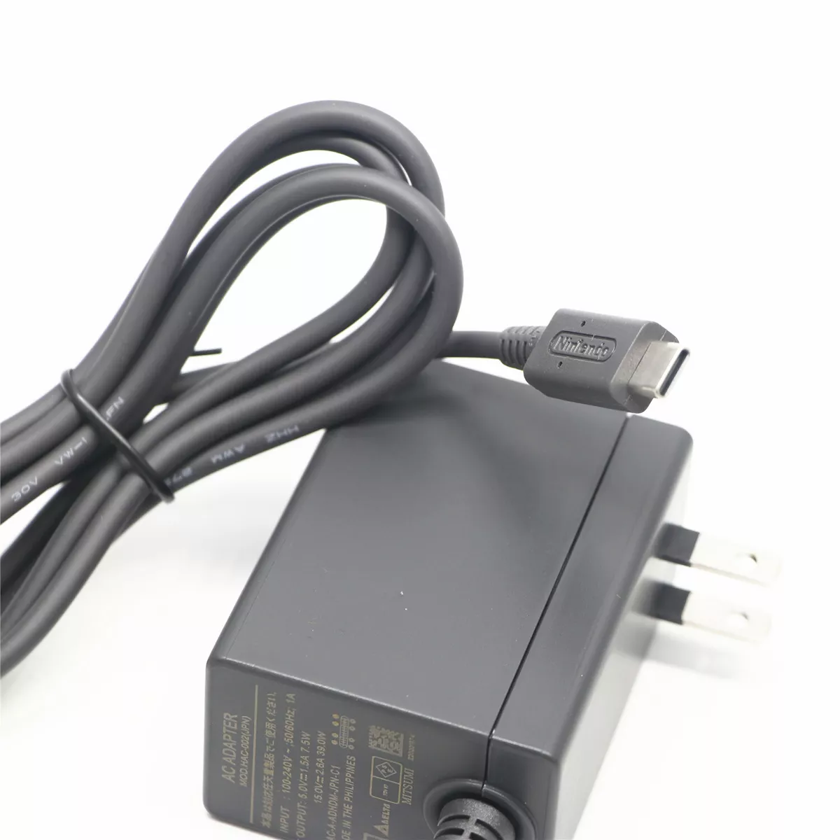 Portable AC Power Adapter Charger For Nintendo Switch