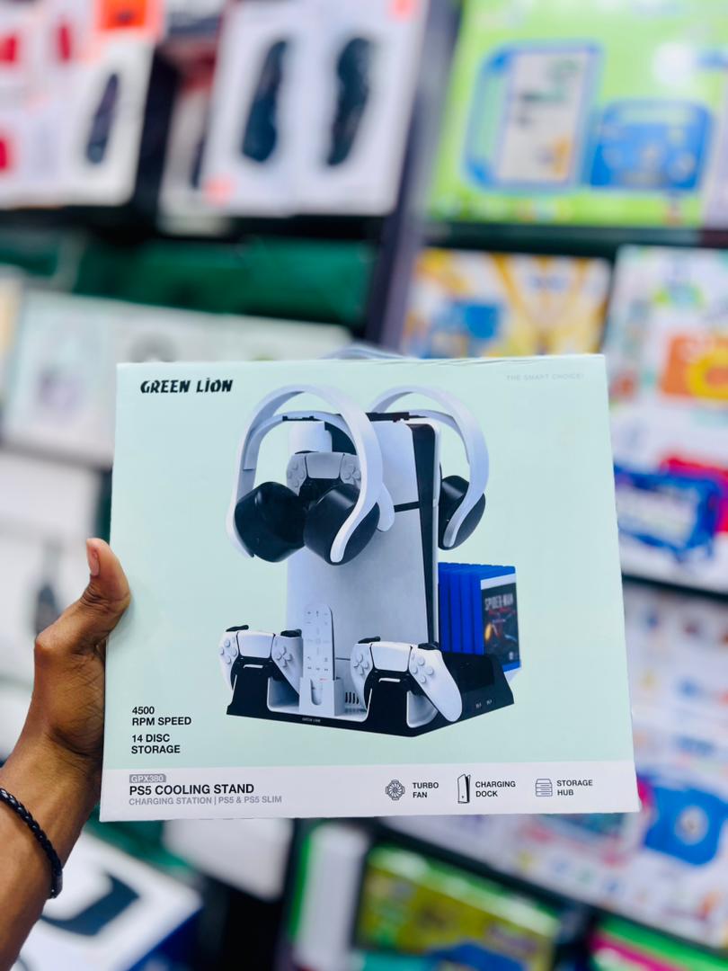 Green Lion PS5 Cooling Stand Charging