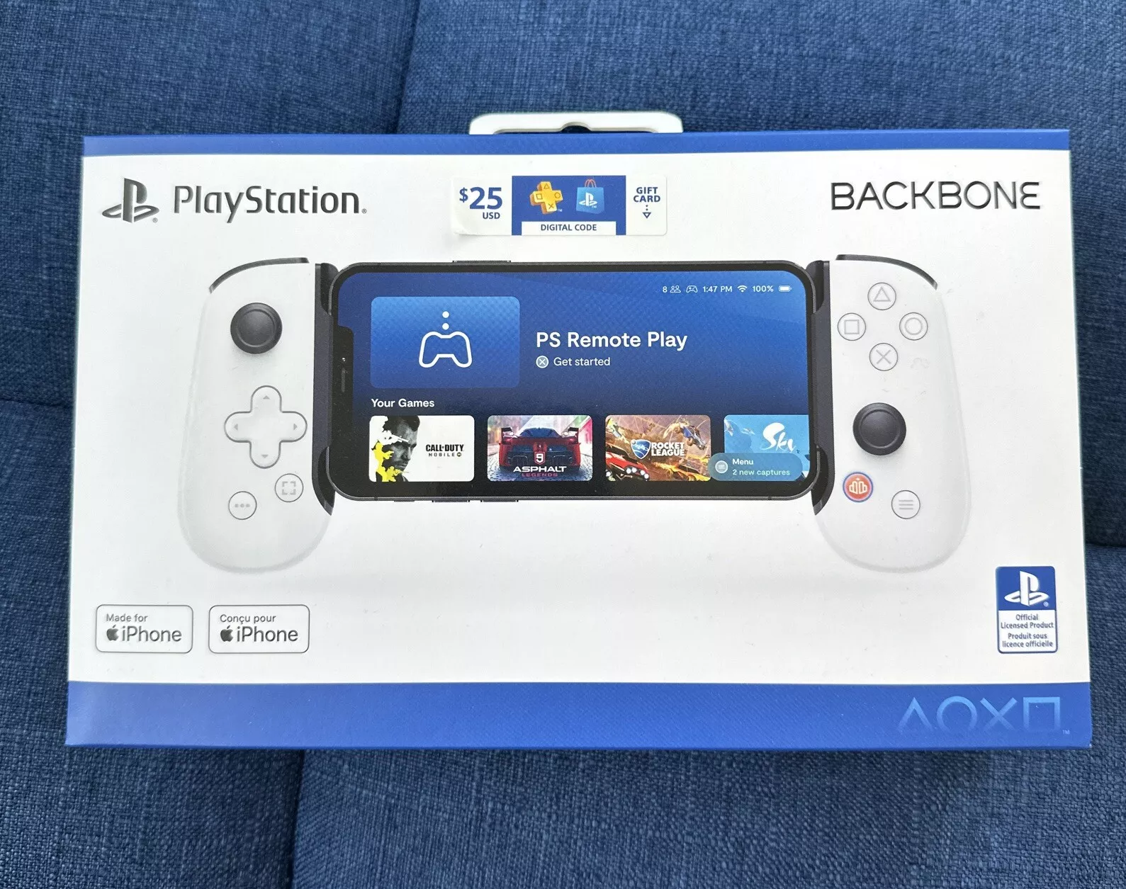 Backbone One - PlayStation® Edition Mobile Gaming Controller For iPhone