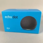 Echo Dot 4th Gen Smart Speaker With Alexa Charcoal Black New in Box
