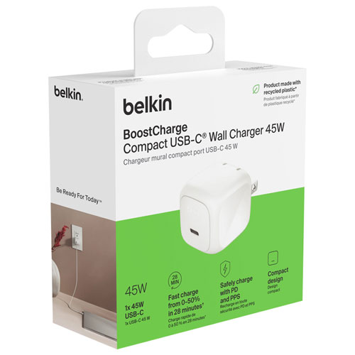 Belkin 45W USB-C Wall Charger 