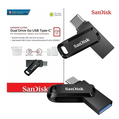 SanDisk 256GB Ultra Dual Drive Usb 