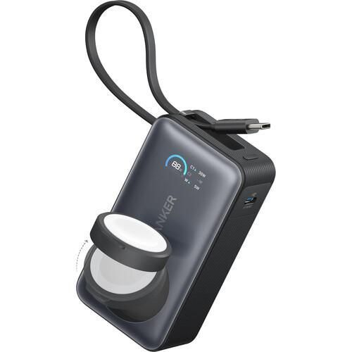 Anker MagGo Power Bank - 10,000mAh Compact (35w) - Battery Pack - Black