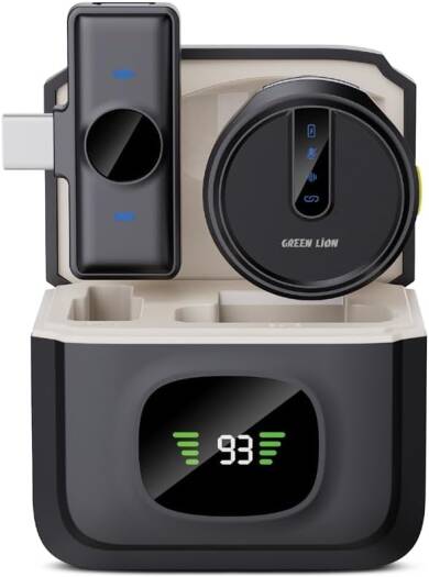Green Lion GM-88X Wireless Microphone, USB Type-C Connector, Noise Cancellation
