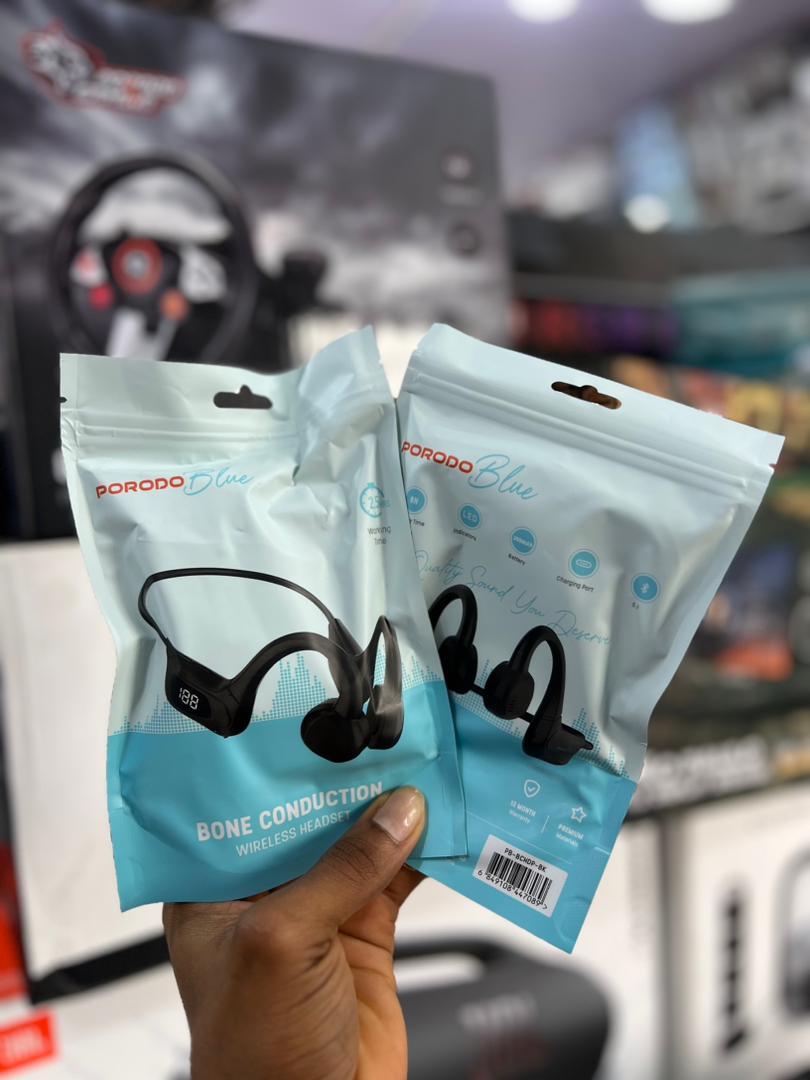 Porodo Soundtec Bone Conduction Neckband - Black