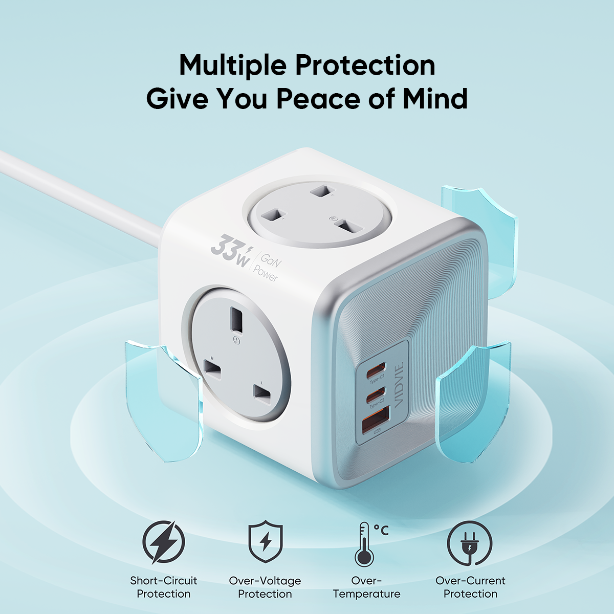 Vidvie Magic Cube Charger 33W