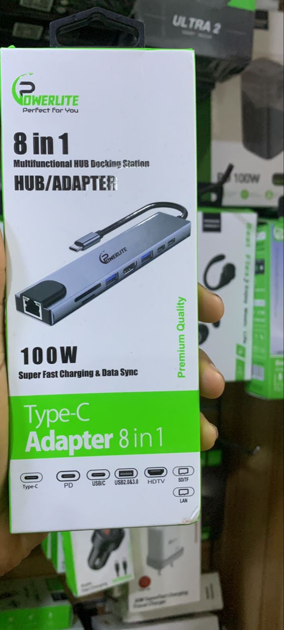 Powerlite 8-in-1 Type-C