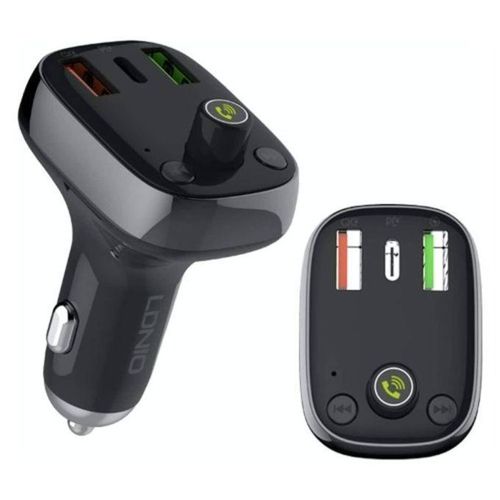 LDNIO Bluetooth FM Transmitter. Triple USB Car Charger