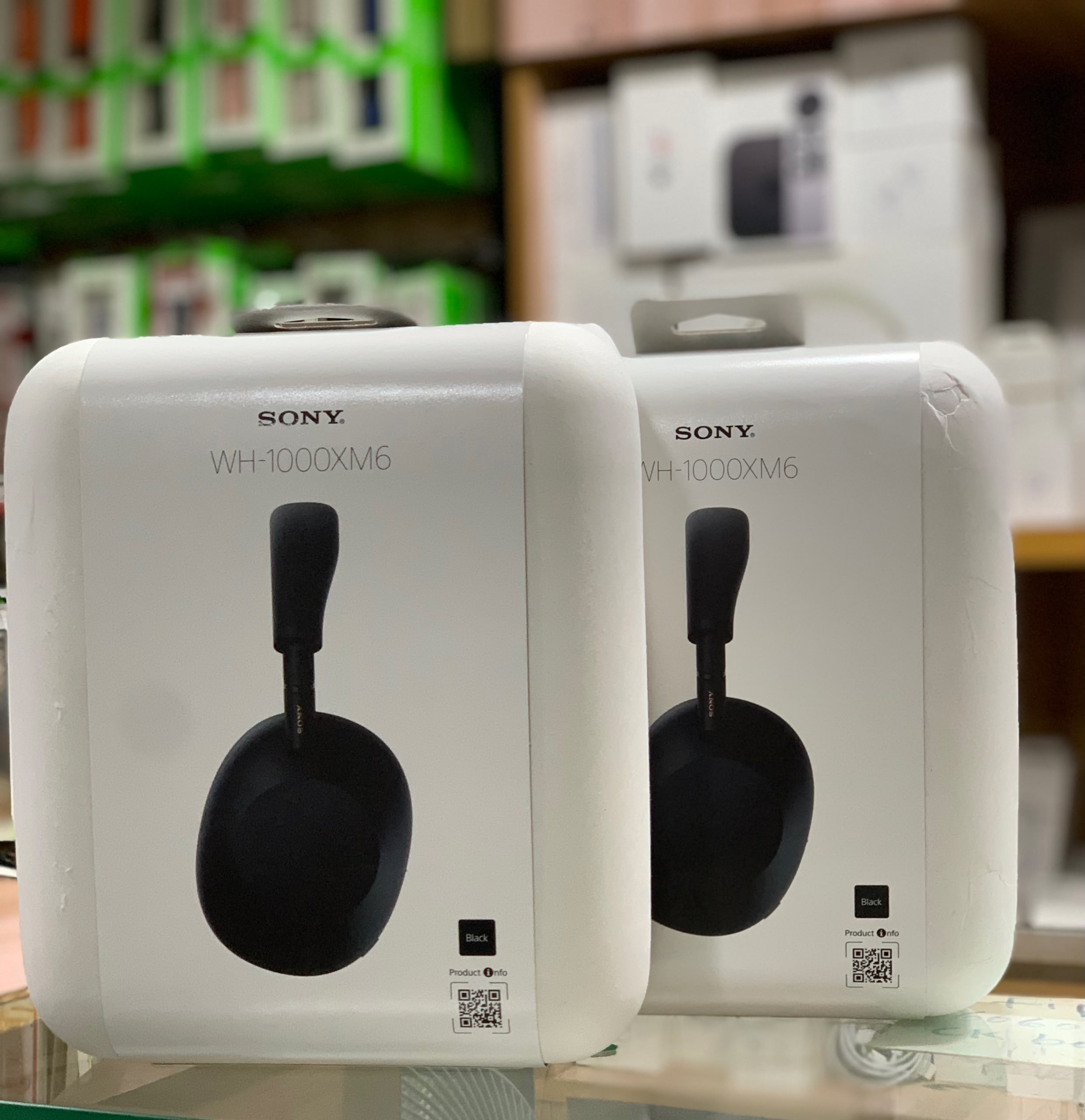 Sony WH 1000XM6 Wireless Over Ear Bluetooth Headphones Black